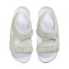 Nike Sunray Adjust 6 Soft Comfortable Non-Slip Breathable Sandals Kids Sandals Gray White Green FN4874-001