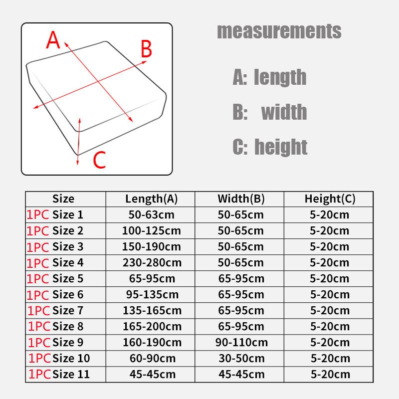 1pc Solid Color Jacquard Sofa Seat Cushion Cover Polar Fleece Elastic Sofa Cover for Living Room Chair Cover Furniture Protector