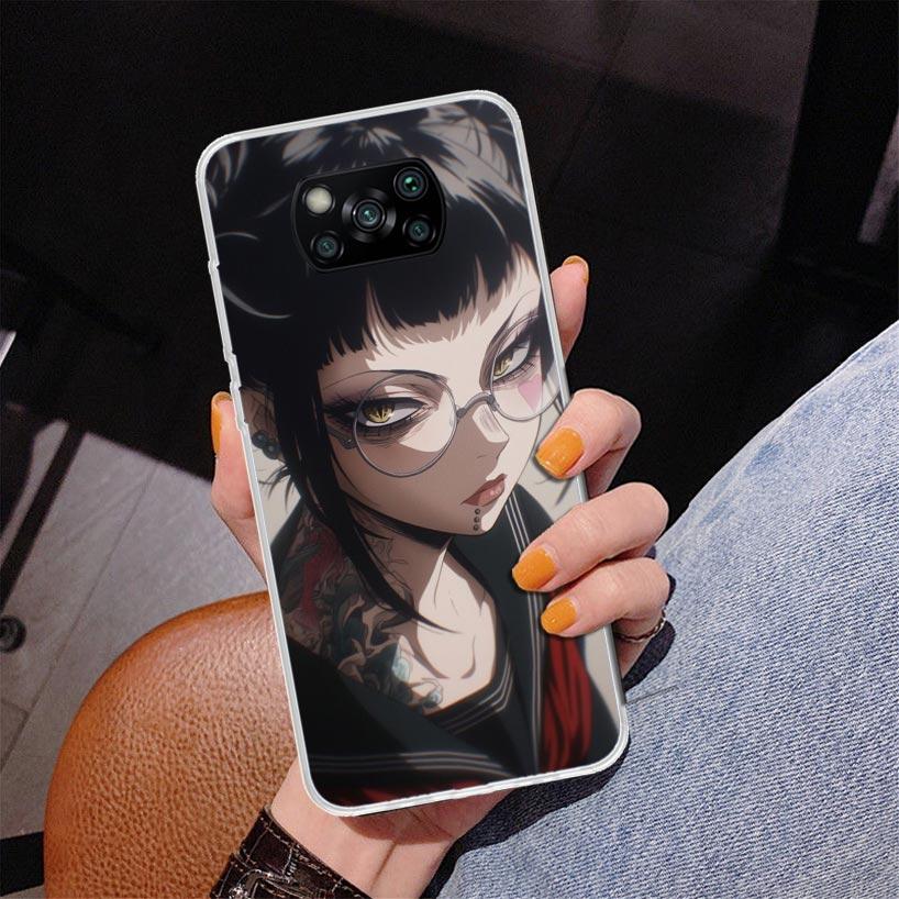 Himiko Toga My Hero Fashion Phnoe Case for Xiaomi Poco X5 X6 X7 Pro X4 Gt F7 Ultra M8 M7 Redmi 15C 15 13C 13 12C 12 Unique Cover