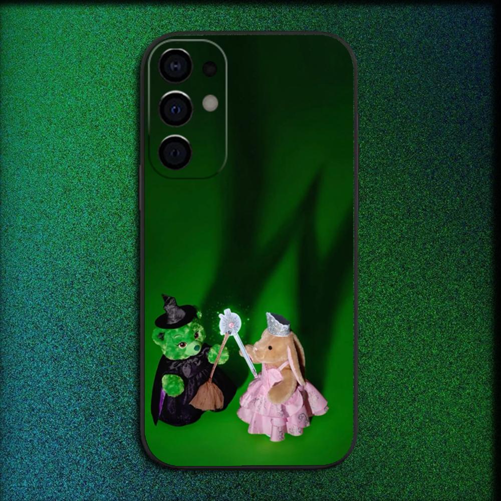 Custodia per Telefono Wicked di A-Ariana G-Grande Per Samsung S25,S24,S21,S22,S23,S30,Ultra,S20,Plus,Fe,Lite,Note,10,9,5G Copertura Nera