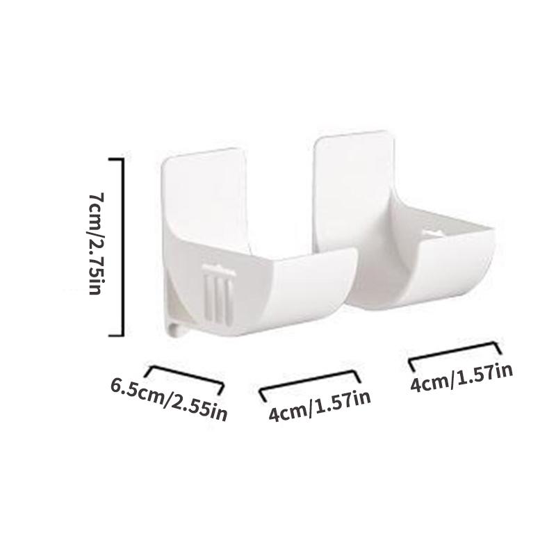 8PCS/2PCS/6PCS/4PCS Storage Tray Refrigerator Side Storage Rack Plastic Wrap Garbage Bag Cabinet Storage Rack