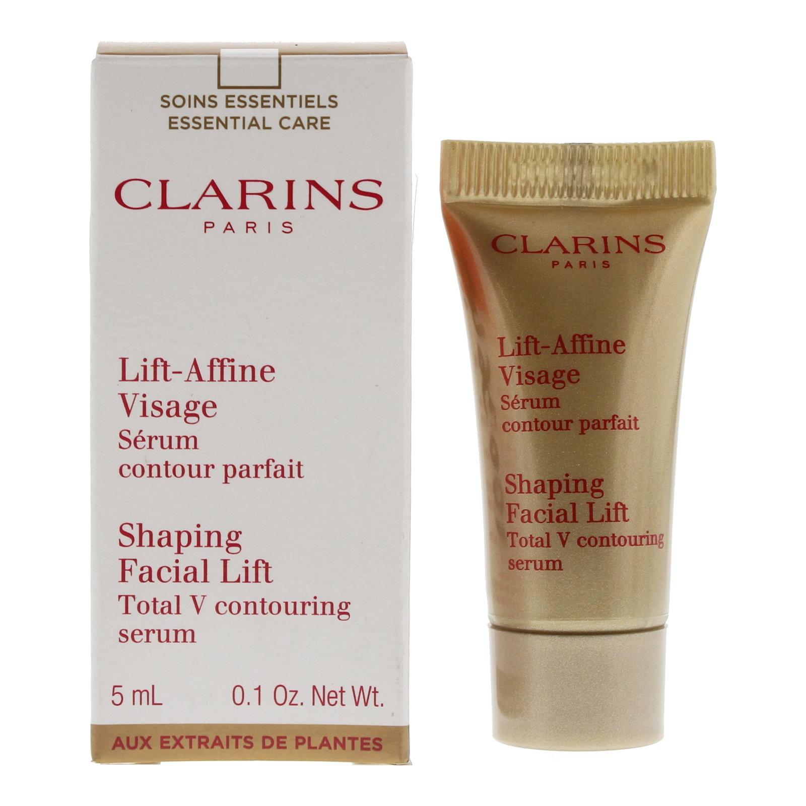 Clarins, V Shaping Facial Lift, Hyaluronsäure, Lifting, Tag & Nacht, Serum, Für das Gesicht, 5 ml