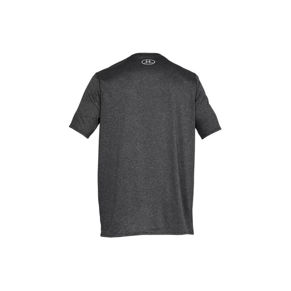 Under Armour Ua Locker 2.0 Round Neck Logo Print Loose Fit Short Sleeve T-Shirt Men T-Shirts Dark-Gray 1305775-090