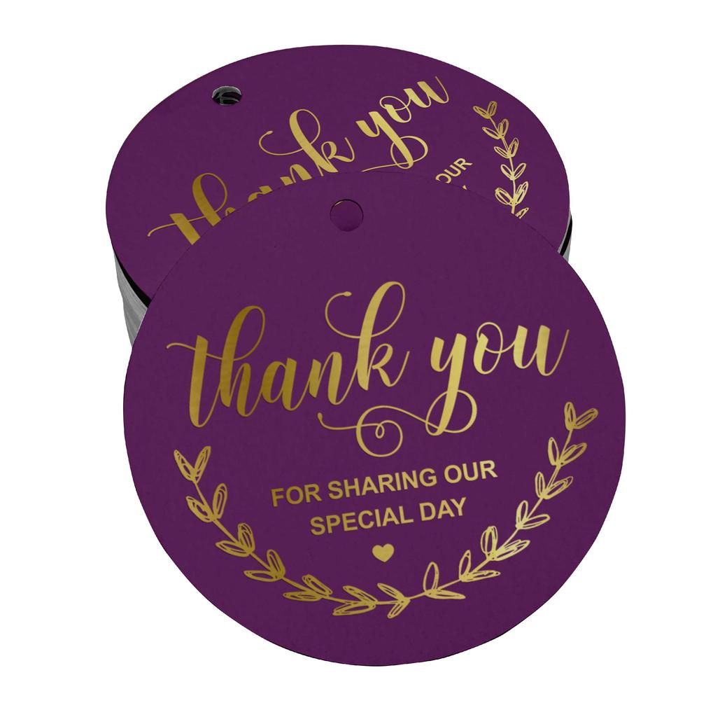 Inkdotpot Thank You For Sharing Our Special Day Bridal Shower-Baby Shower-Retirement-Wedding-Birthday Bottle Tag