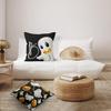 Spooky and Fun Halloween Pillowcases: Ghosts, Bats, and Pumpkins! Sofa Cushion Cover, Holiday Party Decoration, Gift