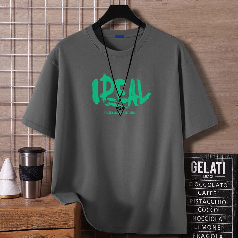 

Cotton short sleeved t-shirt for men and women, white t-shirt with black shirt underneath, men s half sleeved round neck t-shirt 3XL