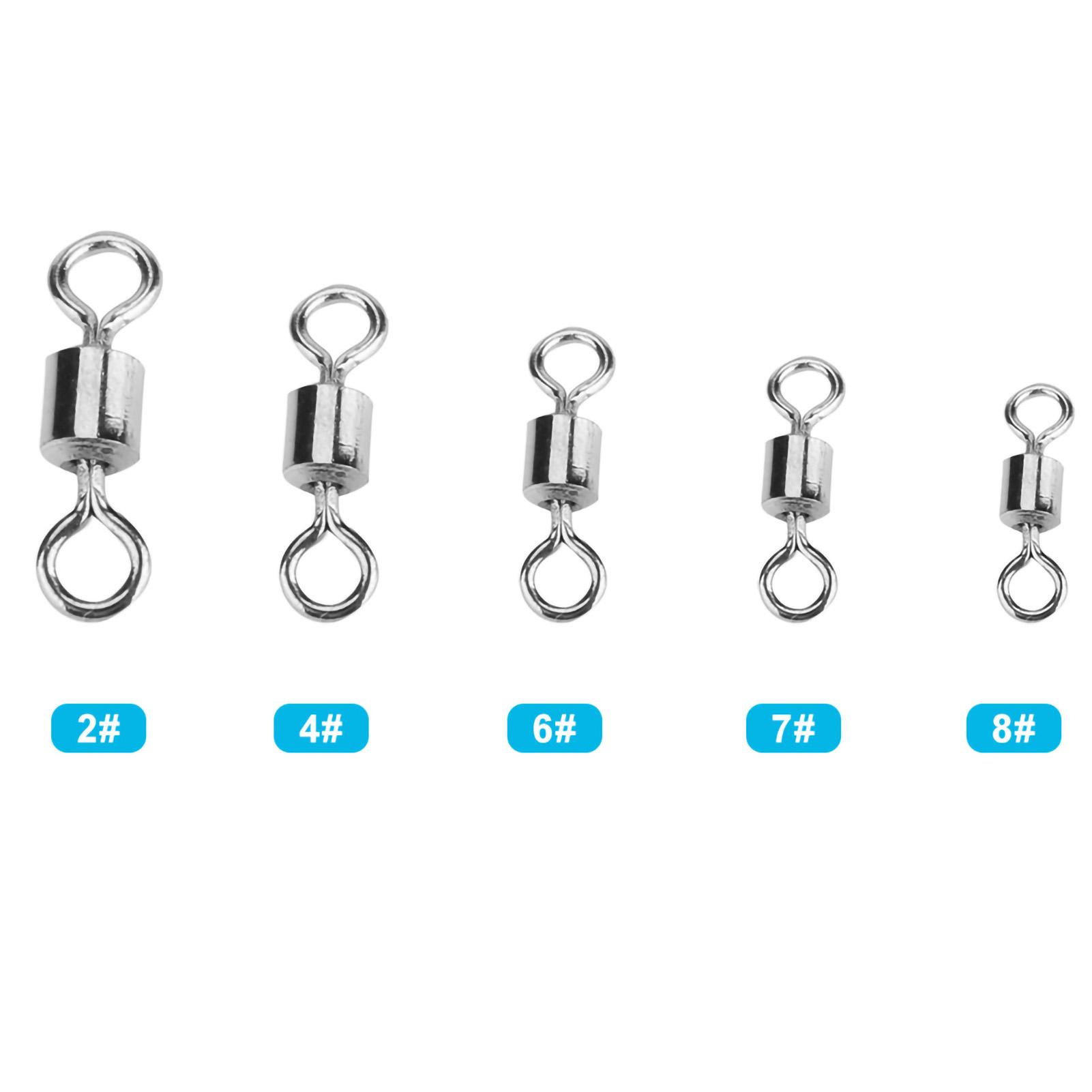 

210pcs High Strength, Steel 2 4 6 7 8 fishing rod tips Stainless Fishing steel roller tip Rolling Tackle Box