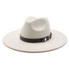 High Quality Hat Women'S Suede Hat Top Hat British Retro Men'S And Women'S Neutral Felt Hat