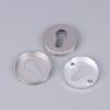 304 Keyhole Cover Lock Cylinder Escutcheon Accessories Round Stainless Steel Corrosion Covers Set Hardware Lock Accessories