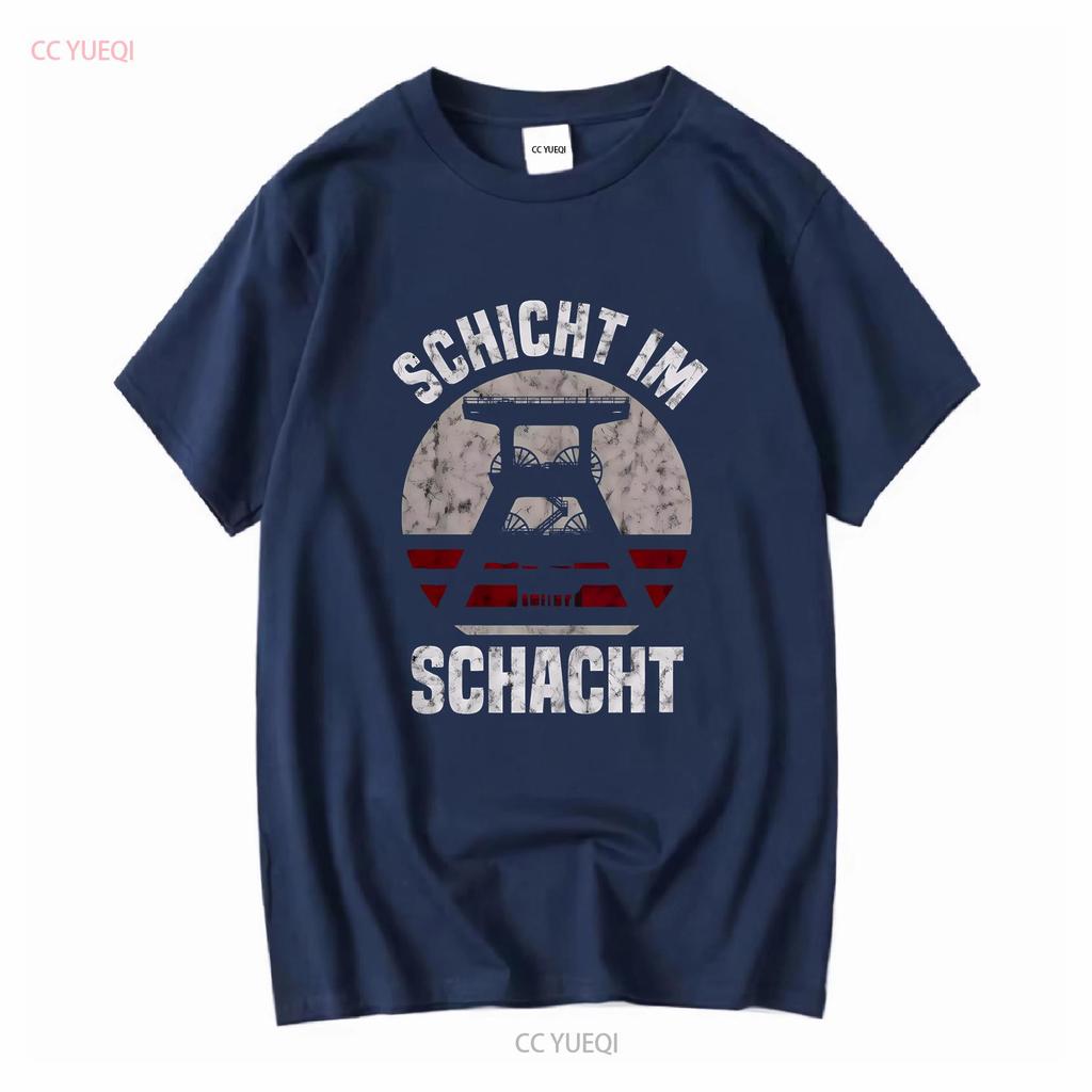 Ruhr Area Ruhrpott T Shirt Long or Short Sleeves Vintage Washed Breathable Soft Versatile Stretched Comfortable Graphic