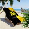 Kesanspor Print Beach Towel, Large Soft Quick Dry Towel for Beach Camping Swimming