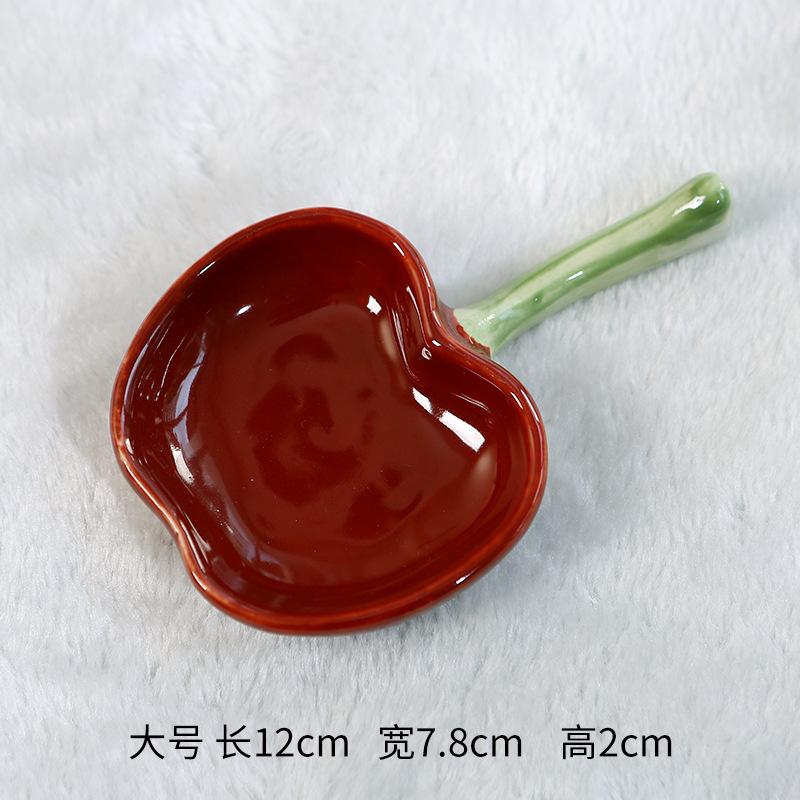 

Dip Dish Condiment Dish Kitchen Cutlery Cute Ceramic Small Dish Chopsticks Holder Home Vinegar Dish Soy Sauce Dish Flavor Dish