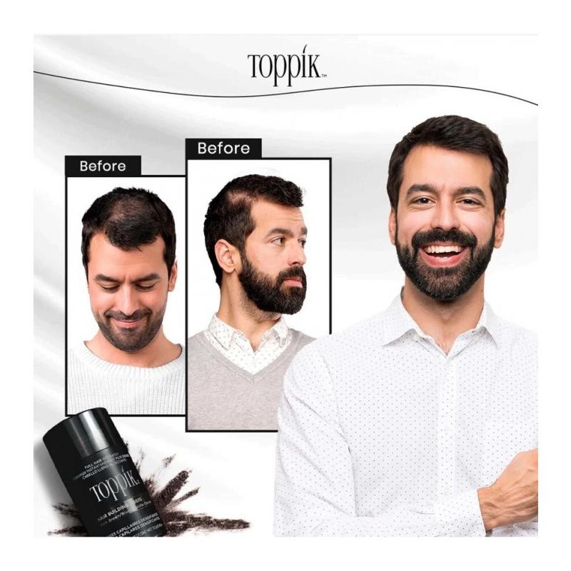 (dark Brown) 5 Pack Toppik Hair Building Fibers Dark Brown 27.5 G / 0.97 Oz Hair Care