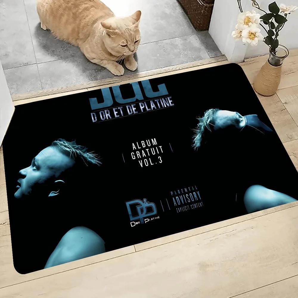 Rapper J-JuL C'est Pas Des Lol Floor Mat Soft Anti-slip Rug for Bathroom Bedroom Stylish Welcome Doormat Machine Washable