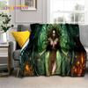 3D StarCraft Classic Game Gamer Blanket,Soft Throw Blanket for Home Bedroom Bed Sofa Picnic Travel Office Rest Cover Blanket Kid