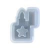 Resin Silicone Molds Quicksand Casting Molds Epoxy Resin Shaker Mold for Jewelry DIY Crafts Making Resin Pendant Mold