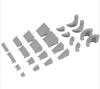 MOUNTPEAK Option Parts Set Pathway Staircase Assortment A 1150 Gray 24-piece Set for Dioramas Made In Japan