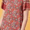 L Affair Women kupLara beLL Navy Crepe Dress cameLLia Red Crepe Dress 2 Pcs Lnob