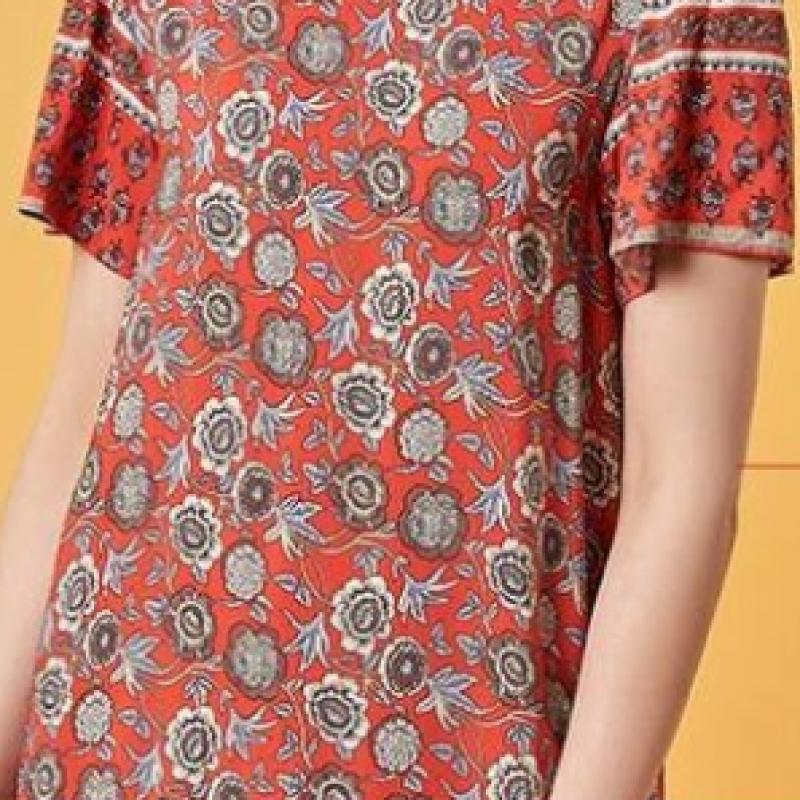 L Affair Women kupLara beLL Navy Crepe Dress cameLLia Red Crepe Dress 2 Pcs Lnob