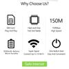4G LTE Portable WiFi Wireless Router USB LCD Display 300Mbps High Speed Sharing Up to 10 WiFi Devices 4G Mobile WiFi for Europe