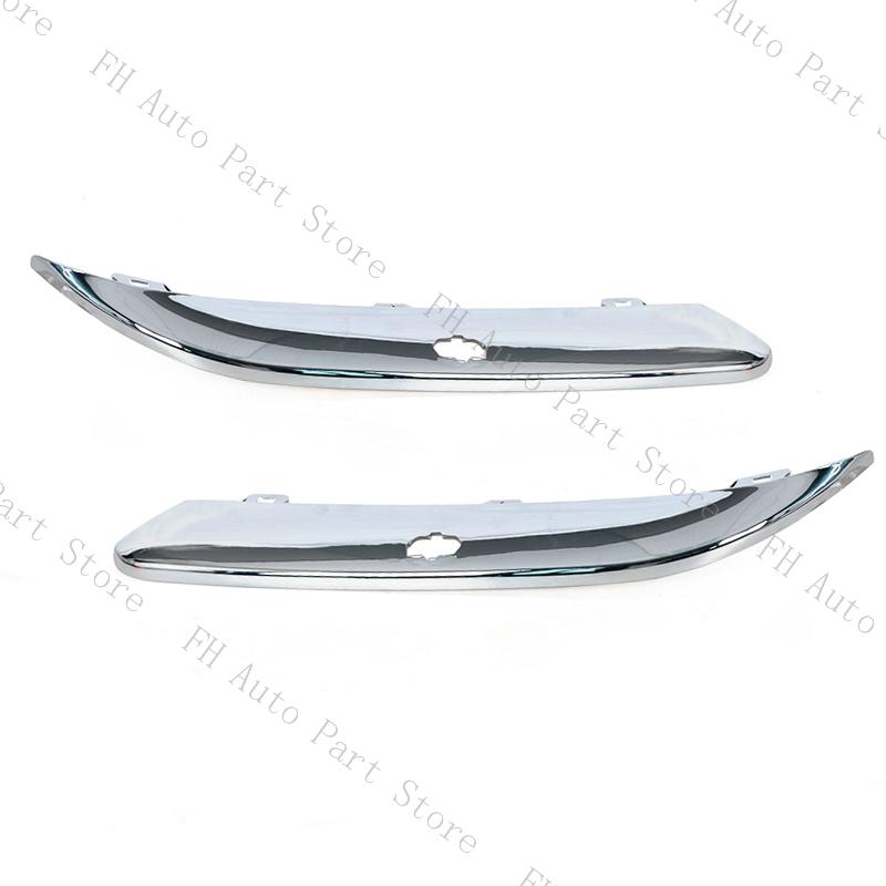 Front Bumper Lower Chrome Trim Strip Molding Decorative Strip Cover Lid For Chrysler 300C 2005 2006 2007 2008 2009 2010 2011