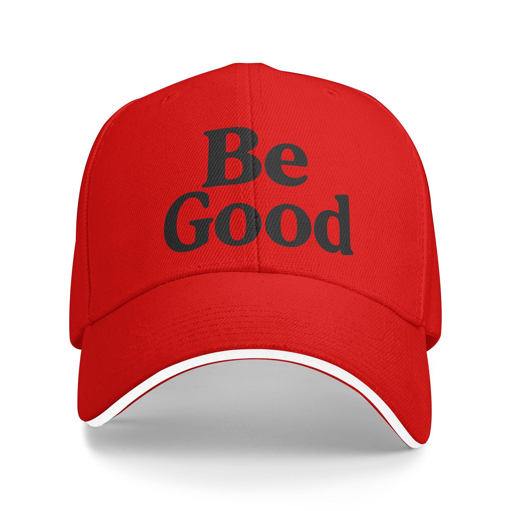 

Summer Casual Baseball Cap Be Good Hunting Camping Trucker Hat For Unisex WomenDropshipping Fitted Retro Baseball Caps One Size