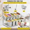Expandable Spice Rack Adjustable Stainless Steel Organizer Shelf Kitchen 2-Tier Sauce Ingredients Fruits Holder