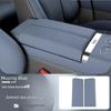 Nappa Leather Booster Mat for Xiaomi YU7 Console Armrest, Car Interior Modification Accessory