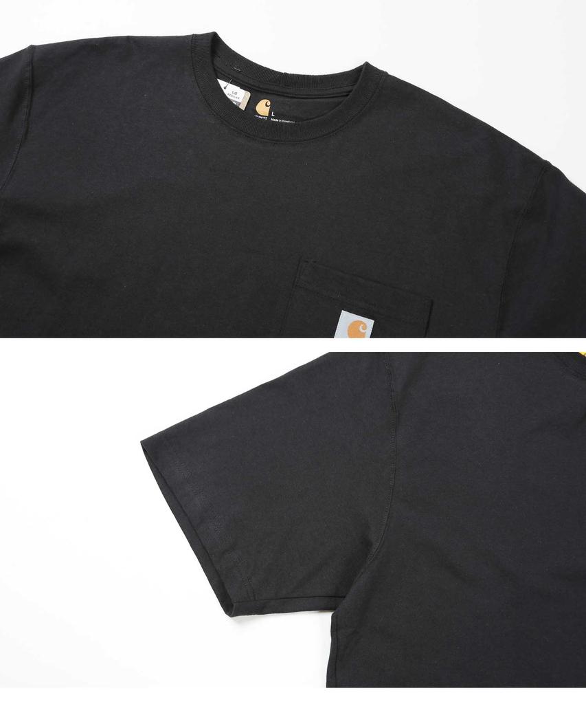 CARHARTT Pocket Size Northwood Heather International Solid Short Loose Oversized T-Shirt M, Brand, Oversized, Sizing, Color, Sleeves, Fit, Summer,