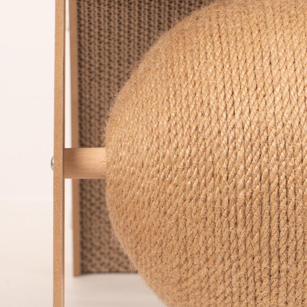 Cat Scratching Board Interactive Toy Ball Activity Toys Furniture Protection