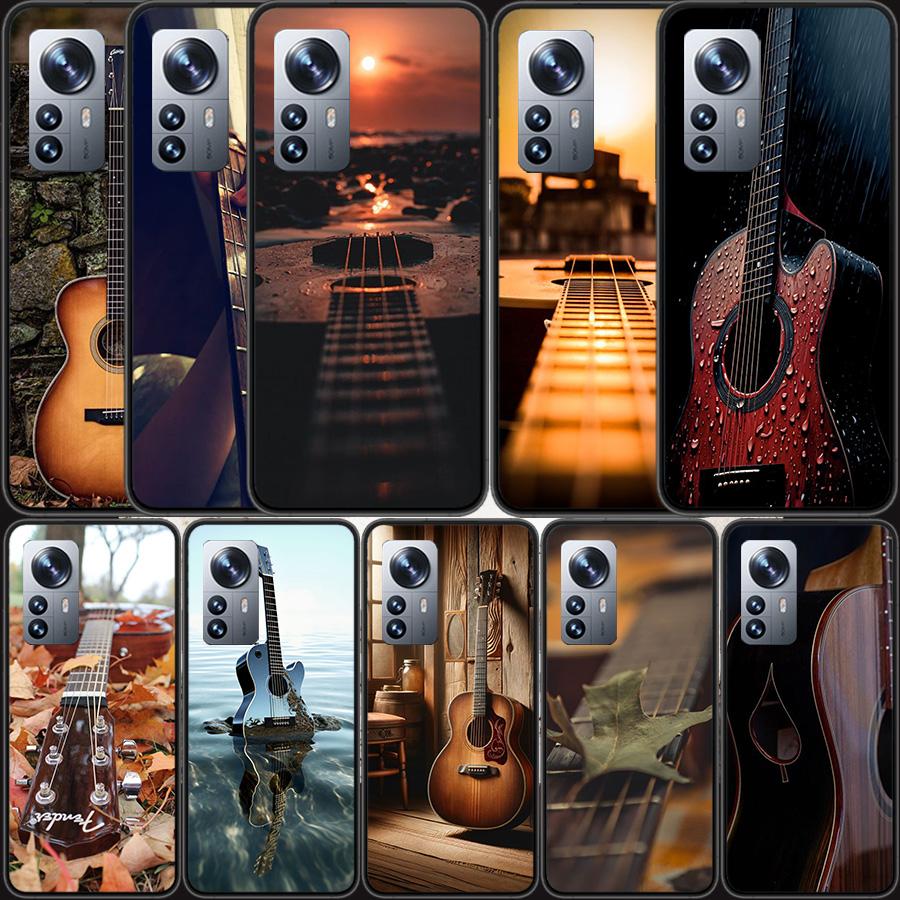 Guitar Collection Phone Case For Xiaomi Poco F7 Mi 14 Ultra 15 13 12 Pro 11T 10T 12T Pro 12X 11i 11 10 Lite 5G 9 8 Cover Capa Co