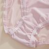 Braguitas Sexy de Encaje Hueco para Mujer Tallas Grandes de Verano de Cintura Alta Sin Marca Transpirables