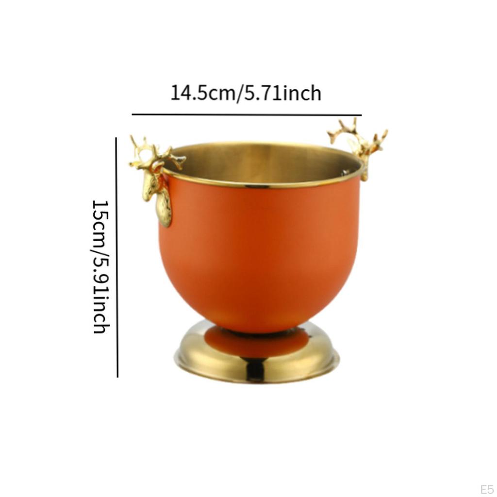 Ice Bucket for Beverages Wine Chiller Container Home Club Events