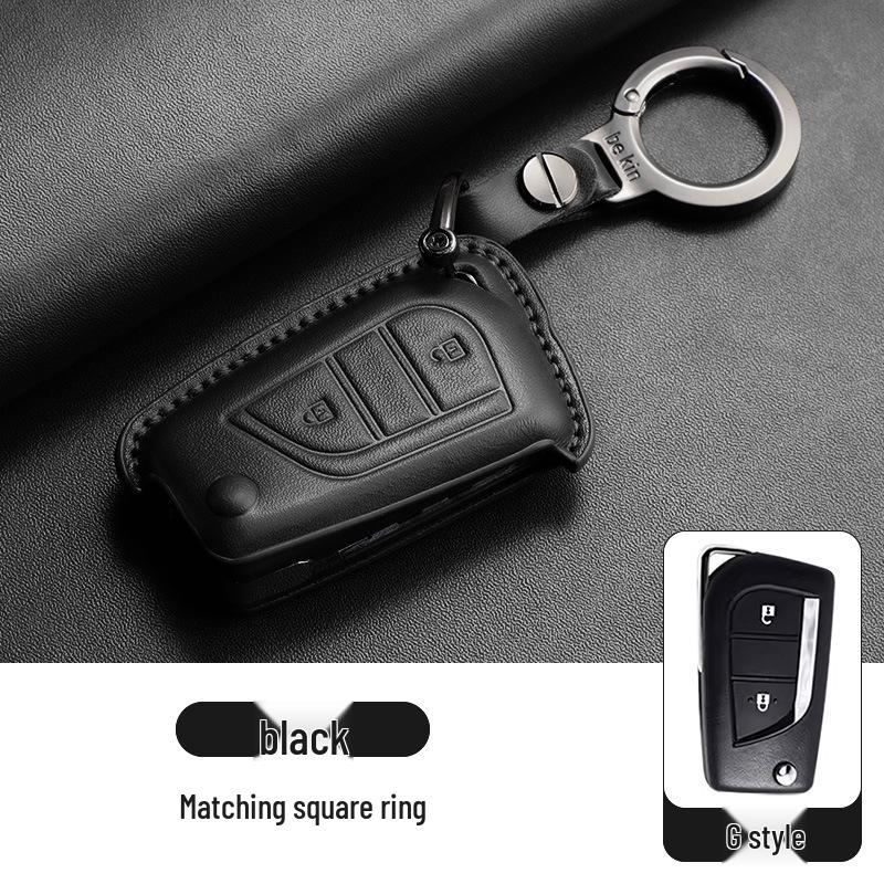 Toyota Wildlander/C-HR/Camry Alcantara Leather 3D Key Case Cover