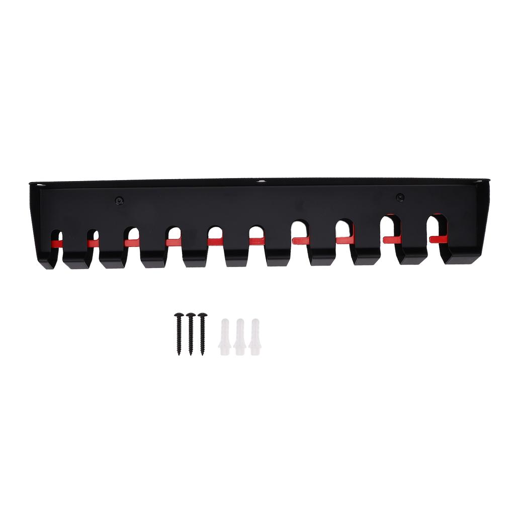 Pry Bar Holder, Wall Mounted Tool Storage Rack Organizer for Workshop, Shed, Garage