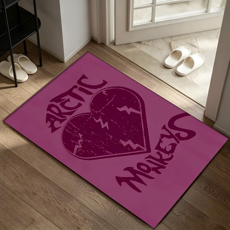 Arctic Monkeys  A Rug Suitable for Office Chair Areas Living Rooms and Computer Desks Perfect for Home Offices and an Ideal Holiday Gift