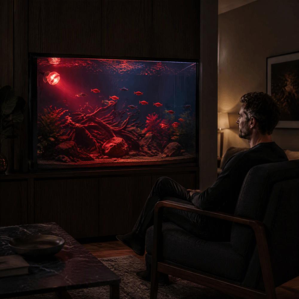 Plastic Fish Spot Light 1W LED Aquarium Lamp Durable Aquarium Lamp For Pond