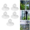 Set Of 5 Corrosion Proof Suction Clip Aquarium Hose Fastener For Aquarium Air Pumps Hose And Heaters Wire Organization