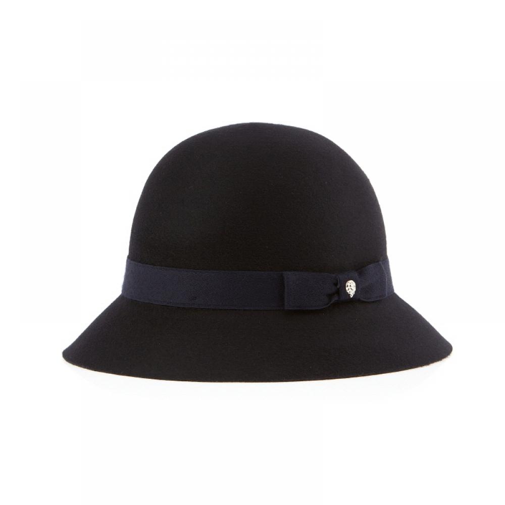 Helen Kaminski Hat51463 My Alfreda 6 Mystic Ribbon Cashmere Cloche Bucket Hat