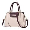 Women's Bag 2025 New Trendy Simple Portable Women's Big Bag Fashionable and Elegant Large Capacity Contrasting Color Shoulder Messenger Bag