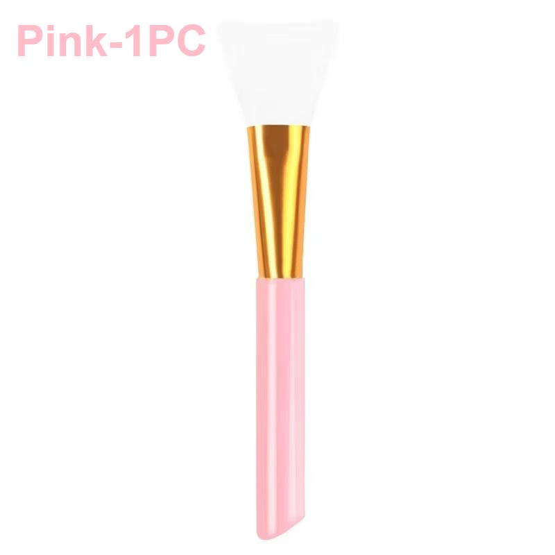 Silicone Facial Mask Brush Face Skin Care Tool Soft-headed DIY Mud Film Adjusting Brush Inclined Tail Apply Face Beauty Tools