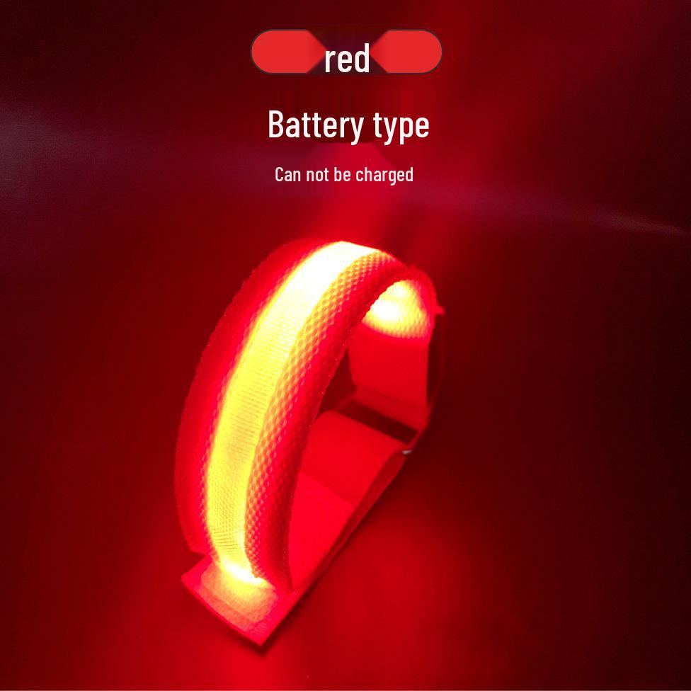 Rechargeable LED Reflective Armband for Night Fishing, Running, Cycling, and Sports