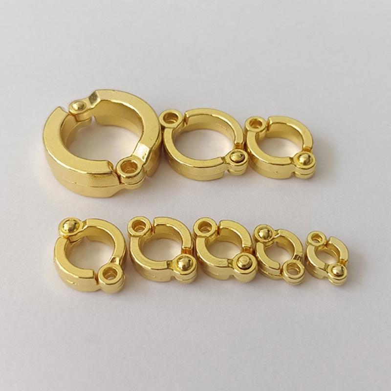 Anéis de Marcação para Patas de Pássaros tipo Presilha para Pombos Papagaios de Estimação Periquitos Acessórios Presilha Redonda para Pata 4-15mm Feito de Metal