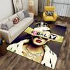 Modern Royalty Art Carpet Suitable As a Non-slip Mat for the Living Room or Bedroom Sofa
