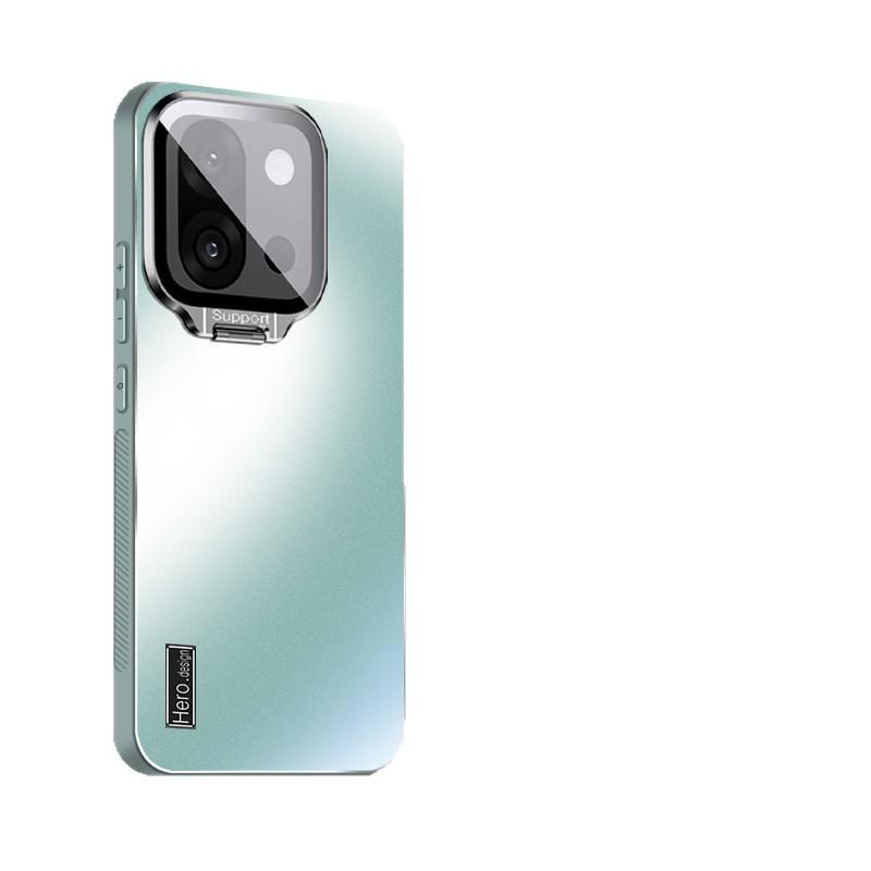 Applicable To the New OnePlus 13T Mobile Phone Case, Dazzling Gold Matte Hidden Lens Holder, OnePlus 13 Protective Case, Full Anti-drop.