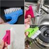 4pcs Bathroom Gap Cleaning Brush, Small Crevice Cleaning Brushes, Hand-Held Groove Gap Cleaning Tools, for Bathroom Kitchen Tiles Window Slots