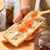 1Pcs Silicone Spatula Heat Resistant Long Handle Dual-Ended Scraper With Spoon Jam Spatulas Kitchen Gadget Kitchen Accessories