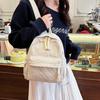 Schoolbag Hot-selling Velvet Backpack Women's Small 1011 New Fashion Corduroy Student Backpack Travel Small Backpack