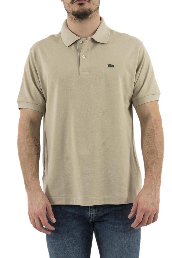 lacoste beige polo