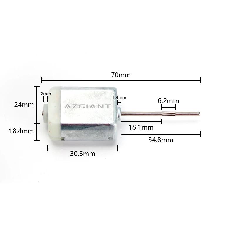5 pcs AZGIANT DC 12V FC280-SC-20150 Car Door Lock Engine Folding Mirror Motor For Volvo S80 Nissan Murano 2003 Ford Focus DIY